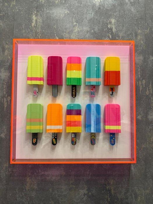 KIRAS - 10 POART FLAVORS, Antiek en Kunst, Kunst | Schilderijen | Modern