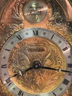 staand klein tafel/bureauklokje - Swiza - messing, brons -