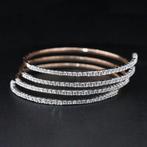 Armband - 18 karaat Geel goud - 3.55ct. tw. Diamant