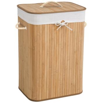 tectake Wasmand incl. waszak - 72 L, beige, Huis en Inrichting, Verzenden, Nieuw