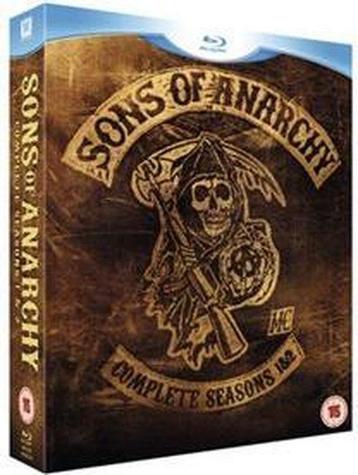 Sons of anarchy seizoen 1-2 import (blu-ray tweedehands, CD & DVD, Ophalen of Verzenden