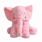 roze pluche olifant knuffel groot en zacht voor kinderen, Kinderen en Baby's, Speelgoed | Knuffels en Pluche, Ophalen of Verzenden