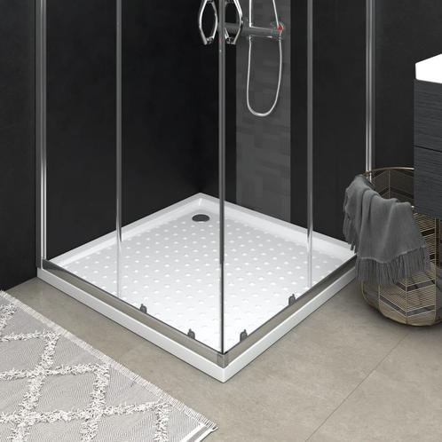vidaXL Douchebak met noppen 80x80x4 cm ABS wit, Doe-het-zelf en Bouw, Sanitair, Nieuw, Verzenden