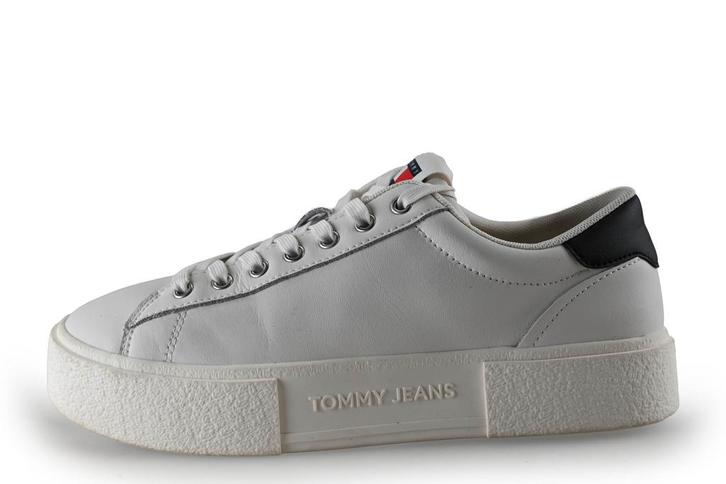 Tommy Jeans Sneakers in maat 39 Wit, Kleding | Dames, Schoenen, Wit, Zo goed als nieuw, Sneakers, Verzenden