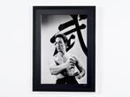 Bruce Lee - - Fine Art Photography - Luxury Wooden Framed, Verzamelen, Nieuw