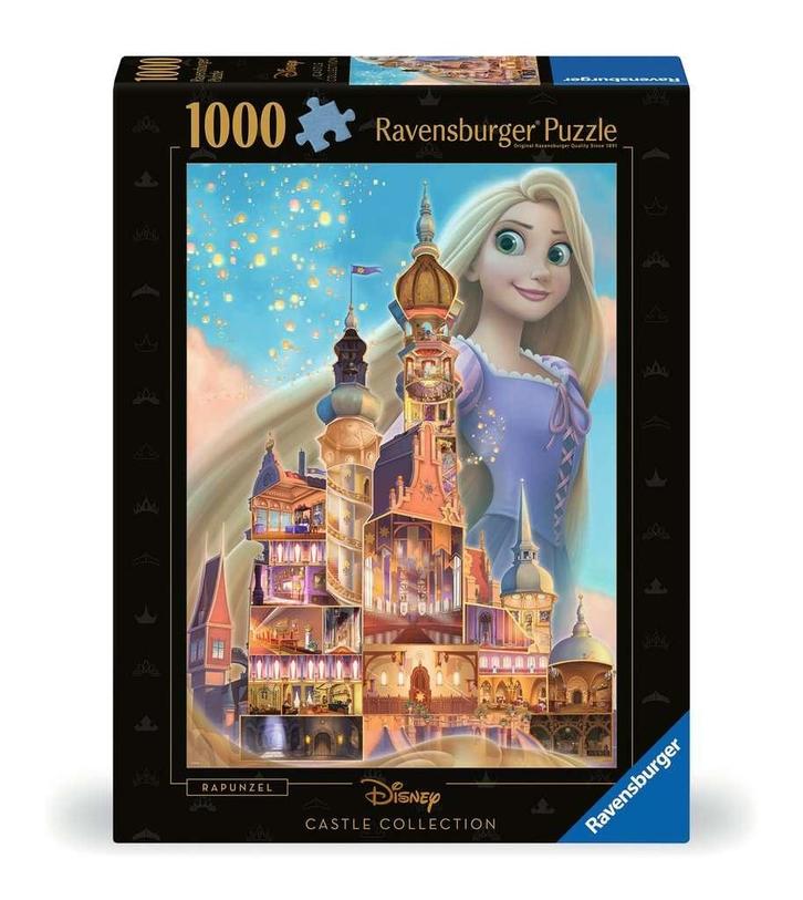 Disney Kastelen Rapunzel Puzzel (1000 stukken), Verzamelen, Disney, Ophalen of Verzenden