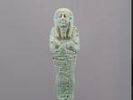 Oude Egypte, late periode Faience Shabti - 10.2 cm