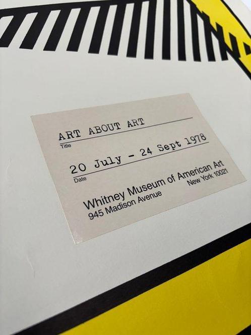 Roy Lichtenstein (1923-1997) - Art About Art, Antiek en Kunst, Kunst | Schilderijen | Modern