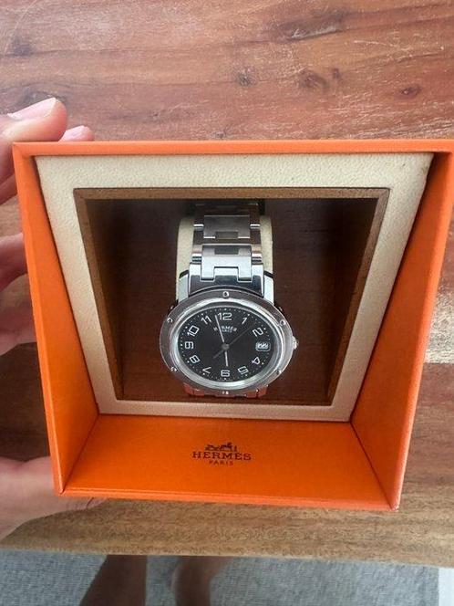 Hermès - Clipper - CL6.710 - Heren - 2008, Handtassen en Accessoires, Horloges | Heren
