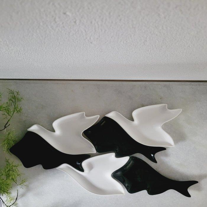 M.C. Escher - Schaal (6) - Water & Lucht, 1970 - Keramiek, Antiek en Kunst, Antiek | Meubels | Stoelen en Sofa's