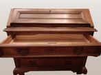 Bureau plat - Ancien bureau à rabat - Noyer, Antiek en Kunst