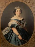 Escuela española (XIX) - Retrato de la reina Isabel II