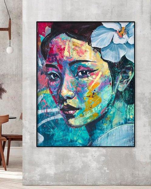 Daniel Jonez (1984) - Japagirl, Antiek en Kunst, Kunst | Schilderijen | Modern