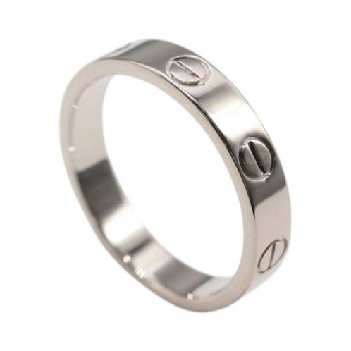 Cartier - Bague - LOVE small model - 18 carats Or blanc, Handtassen en Accessoires, Ringen