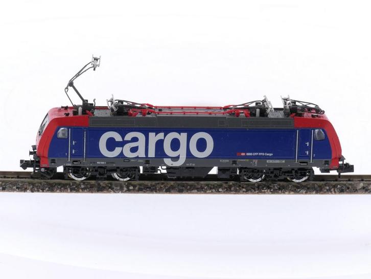 Schaal N Minitrix 16876 Elektrische locomotief Re 482 van..., Hobby en Vrije tijd, Modeltreinen | N-Spoor, Gelijkstroom, Locomotief