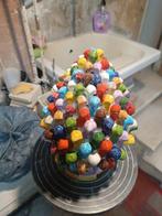 Base lume Pigna Caltagirone Sicilia - Een lustro (keramiek), Antiek en Kunst