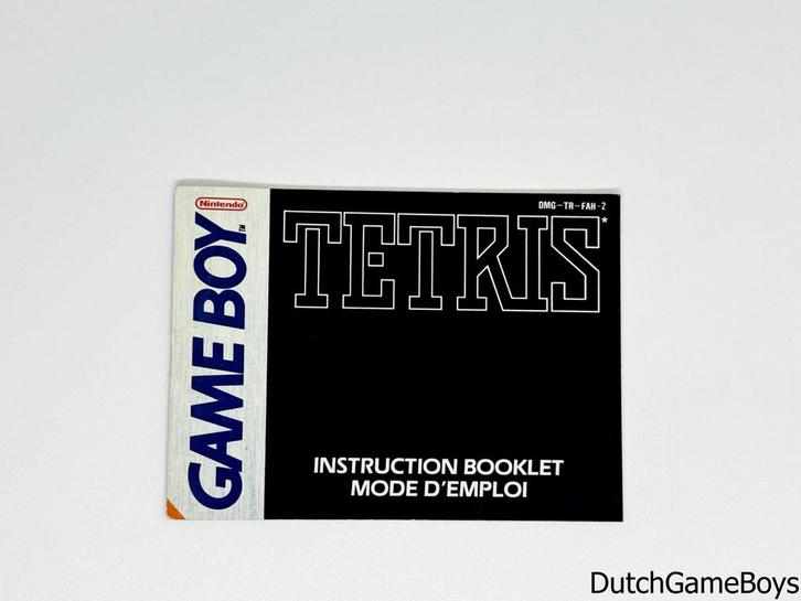 Gameboy Classic - Tetris - FAH - Manual, Games en Spelcomputers, Games | Nintendo Game Boy, Gebruikt, Verzenden