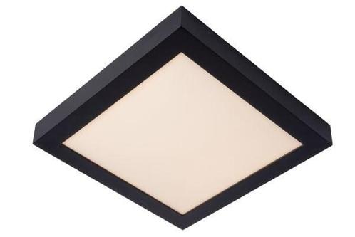 Lucide BRICE-LED - Badkamerlamp zwart 30cm vierkant dimbaar, Maison & Meubles, Lampes | Plafonniers, Envoi