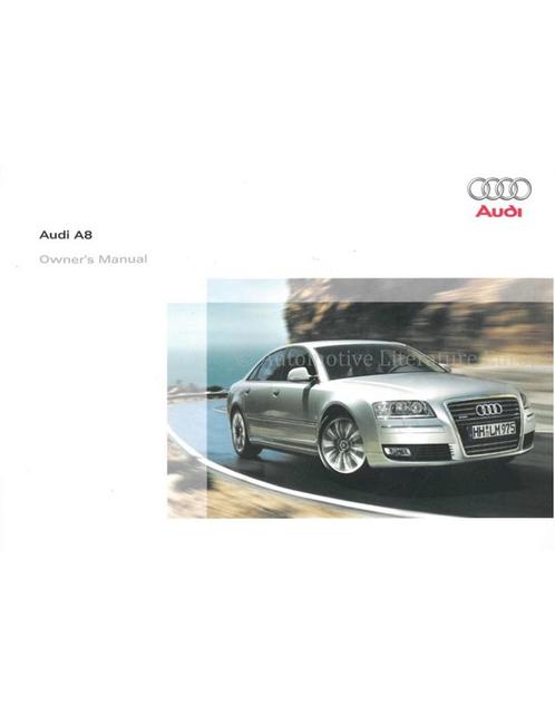 2008 AUDI A8 INSTRUCTIEBOEKJE DUITS, Autos : Divers, Modes d'emploi & Notices d'utilisation, Enlèvement ou Envoi