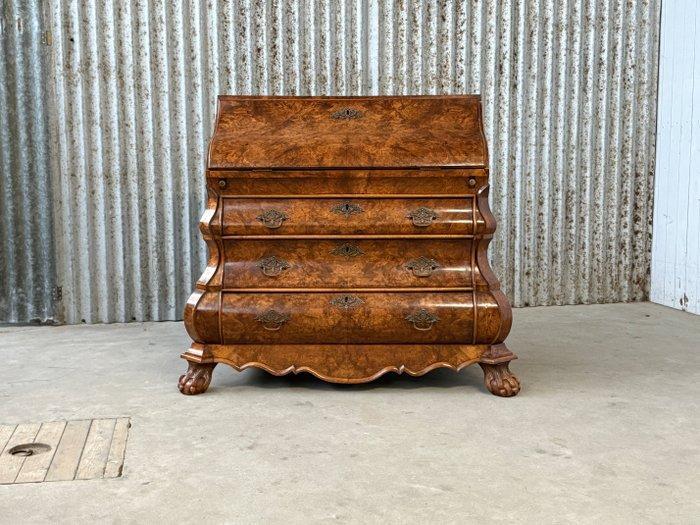Secrétaire - bureau, buro, bureau, klepburo - Ronce de, Antiek en Kunst, Antiek | Meubels | Stoelen en Sofa's