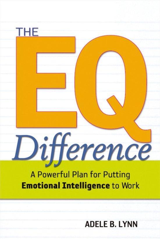 The EQ Difference 9780814408445 Adele Lynn, Livres, Langue | Anglais, Envoi