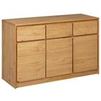Hout dressoir SAUDA | Tweede Kansje | OP = OP, Huis en Inrichting, 100 tot 150 cm, Verzenden, Nieuw, Met lade(s)