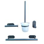 SALE - Justar - Mat zwart - Accessoire set -, Huis en Inrichting, Badkamer | Badkamermeubels, Ophalen of Verzenden, Nieuw