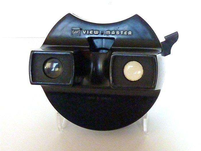 Zwarte Viewmaster model K viewer - fraai design, bijzondere, Collections, Appareils photo & Matériel cinématographique