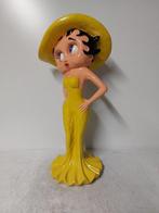 Statue, Betty Boop in a festive dress with hat - 58 cm -