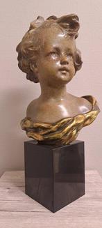 G.Carli(1873-1927) - Buste, Buste - 42 cm - Keramiek - 1920