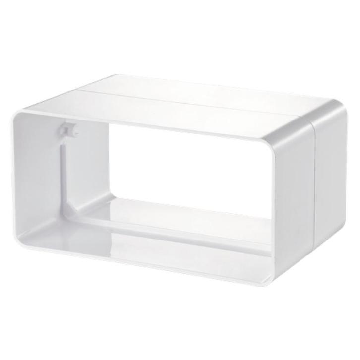 Kunststof verbinding voor kanaal 220 x 90mm, Doe-het-zelf en Bouw, Ventilatie en Afzuiging, Nieuw, Verzenden