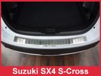 Achterbumperbeschermer | Suzuki SX4 S-Cross (5D) 2013- | RVS, Verzenden, Nieuw