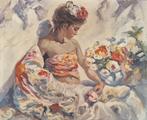 Spaanse school (XX) - Belleza de luz y flores