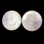 Frankrijk. 100 Francs 1987 La Fayette et 1990 Charlemagne, Postzegels en Munten