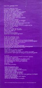 vintage affiche - Gedicht van Joan Cavanagh (lijst optie), Verzamelen, Posters, Verzenden, Nieuw, Overige onderwerpen, Met lijst