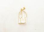 Pendentif - 18 carats Or jaune Quartz