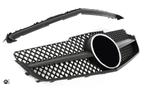 Grill Sport grille past op Mercedes W207 Coupe Cabrio Mat Zw