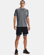 Under Armour Hg Armour Lng Shorts-Gry - Maat MD, Kleding | Heren, Maat 48/50 (M), Under Armour, Nieuw, Ophalen of Verzenden