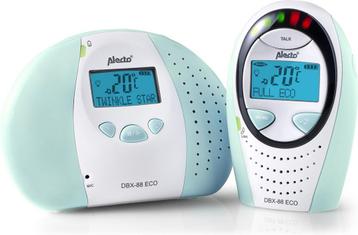 Alecto DBX-88MT - DECT Babyfoon met Display - Mintgroen, Verzenden