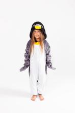 Onesie Grijze Pinguin Pakje 116-122 Pinguinpak Kostuum Grijs, Kinderen en Baby's, Ophalen of Verzenden, Nieuw
