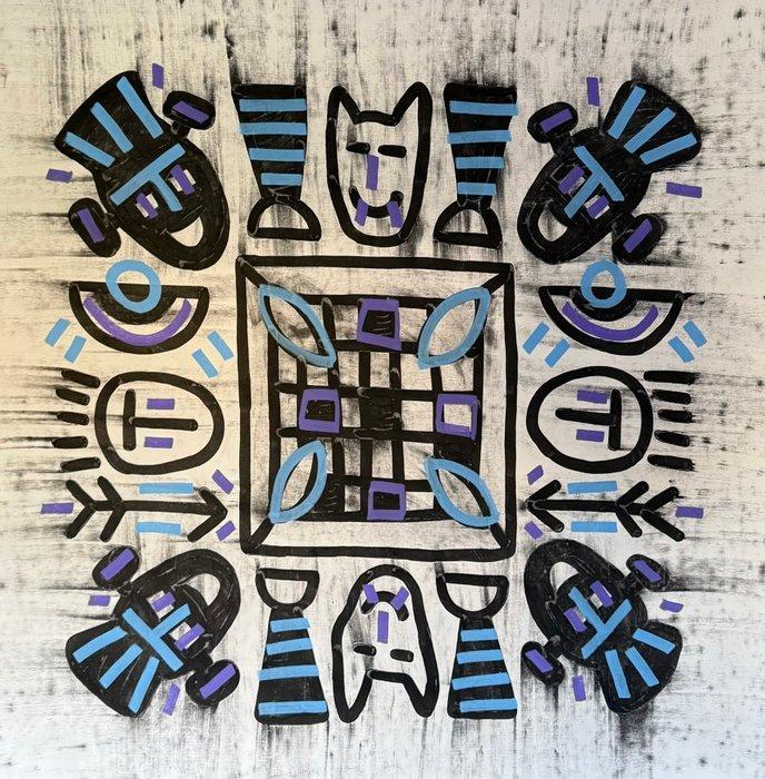 Freda People - Voodoo Collection XL, Antiquités & Art, Art | Peinture | Moderne