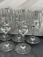 Champagneglas (6) - Kristal - Set van 6 Baccarat Crystal, Antiek en Kunst