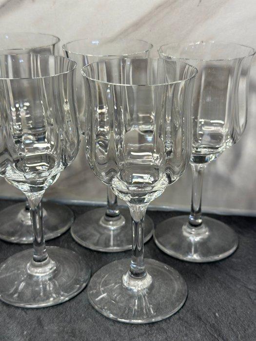 Champagneglas (6) - Kristal - Set van 6 Baccarat Crystal, Antiek en Kunst, Antiek | Meubels | Tafels