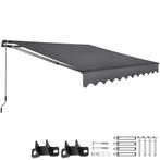 tectake Zonnescherm Ornella mit wandhouder - 250 x 200 cm, d, Tuin en Terras, Verzenden, Nieuw