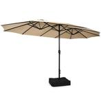 Tweedekans | Coast Parasol - Dubbelzijdig - Incl. Voet -, Tuin en Terras, Ophalen of Verzenden, Nieuw