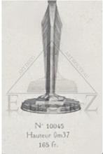 Hettier & Vincent - Model 10045 - Lamp - Vers 1930 - Bronze, Antiek en Kunst