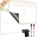 2dekans | Magnetische weekplanner whiteboard (1) - planner, Ophalen of Verzenden, Nieuw in verpakking