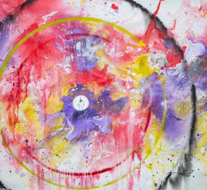 RAM - Time Traveller - Hallo Spaceboy, Antiek en Kunst, Kunst | Schilderijen | Modern