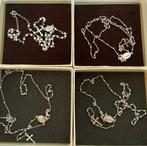 Rozenkrans (9) - .925 zilver - 2000-2010 - Lot van 9, Antiek en Kunst