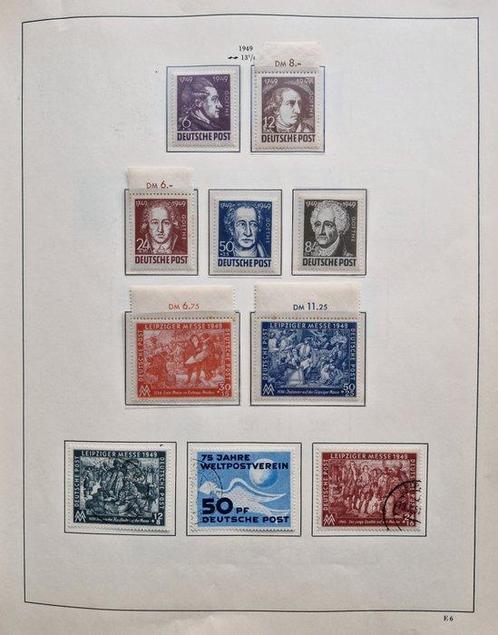 Sovjet Zone + DDR 1945/1979 - Interessante verzameling incl., Postzegels en Munten, Postzegels | Europa | Duitsland